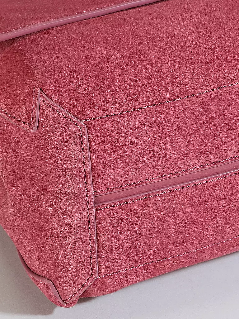 COCCINELLE Ledertasche - Henkeltasche LIYA SUEDE pink