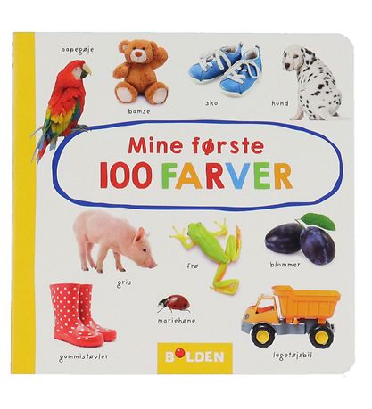 Forlaget Bolden Buch - Meine ersten 100 Farben - Dänisch