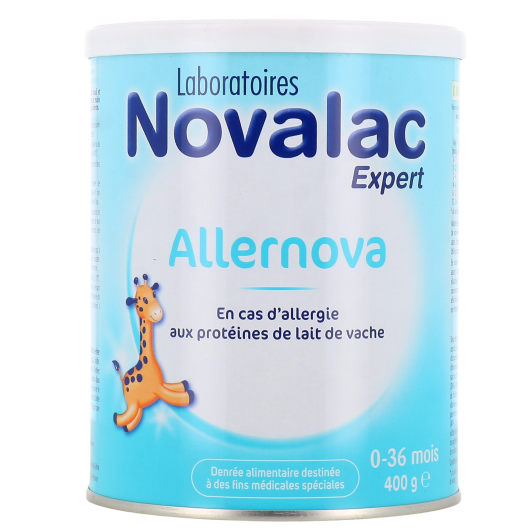 Novalac Allernova lait - Allergie aux protéines de lait de vache