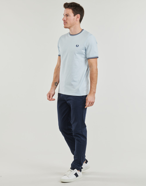 Fred Perry - TWIN TIPPED T-SHIRT - Bleu / Marine