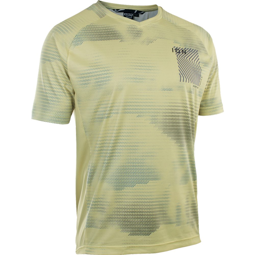 ION Traze 2.0 Radtrikot Herren light yellow