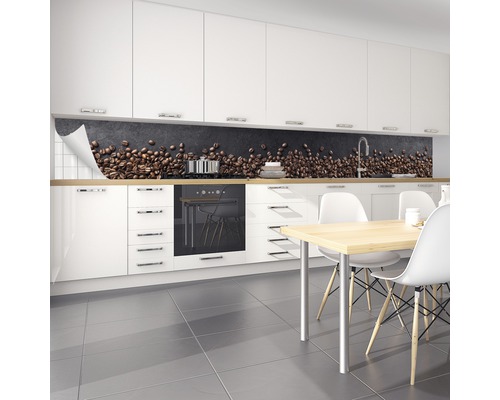 Keukenachterwand mySpotti Splash Marco koffiebonen 4500 x 600 mm SP-F3-1814