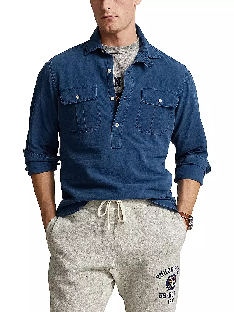 POLO RALPH LAUREN Jeanshemd blau