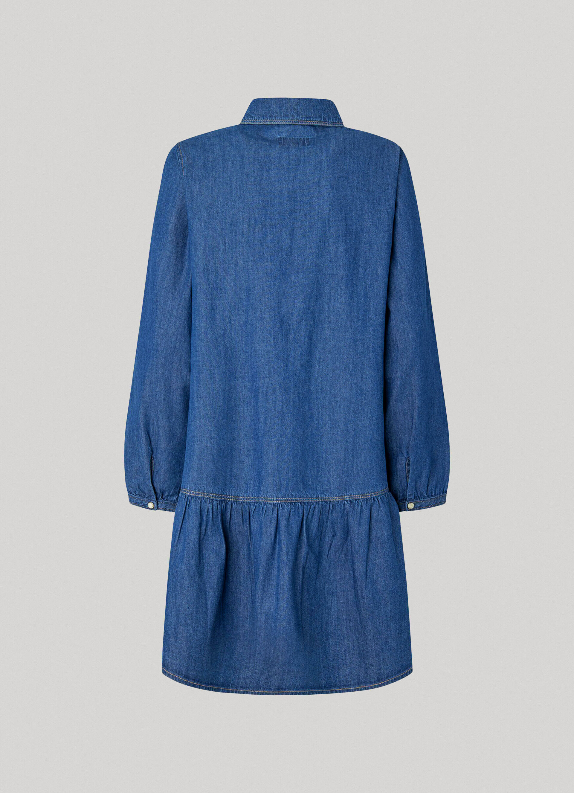 VESTIDO CAMISA JEANS - jeans