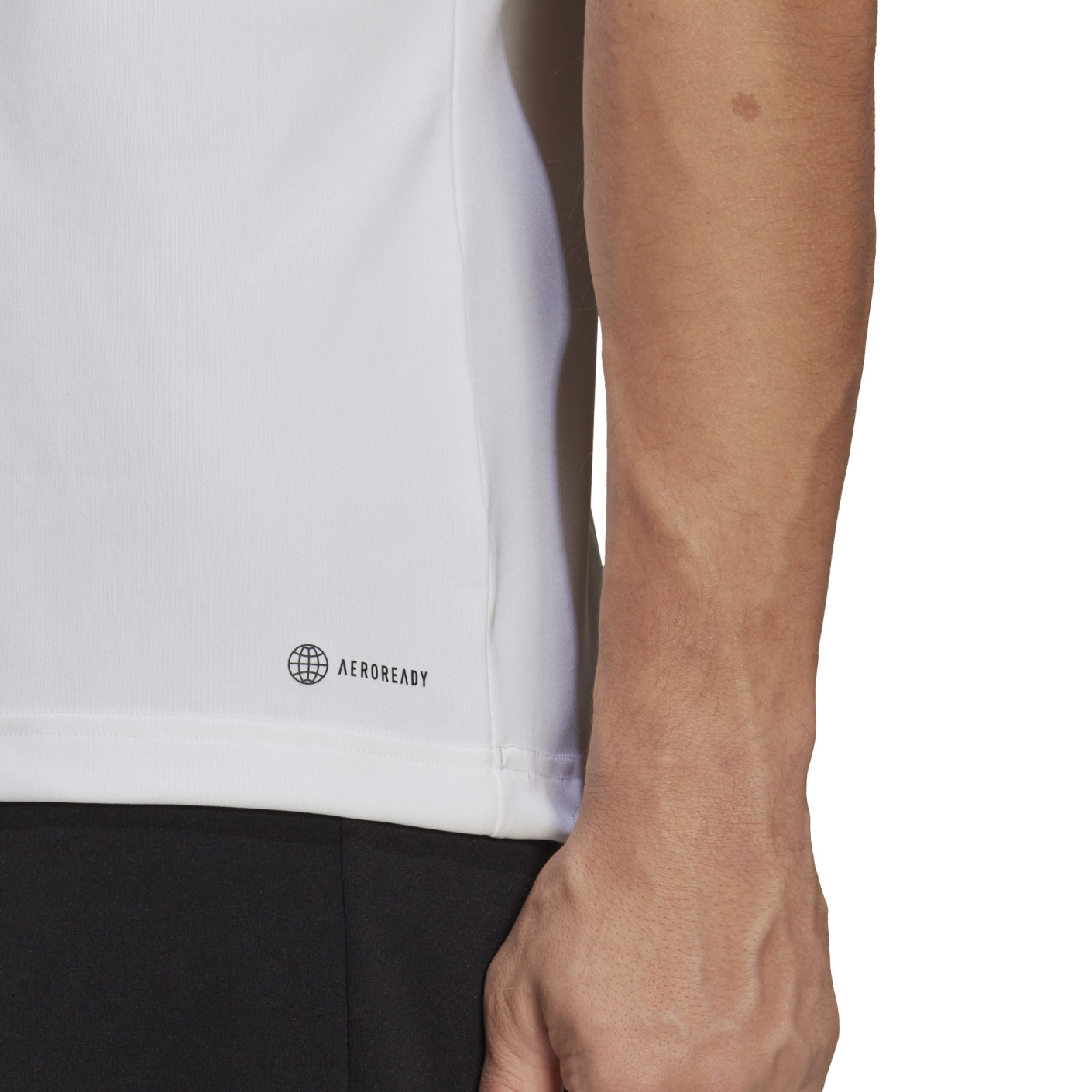 Adidas Entrada 22 Voetbalshirt Wit Zwart