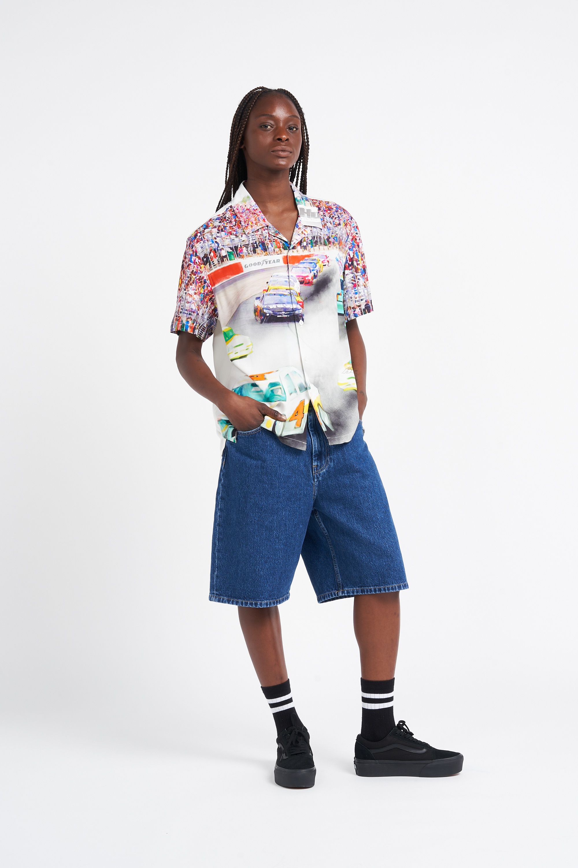 HUF chemise CIRCUIT Multicolore