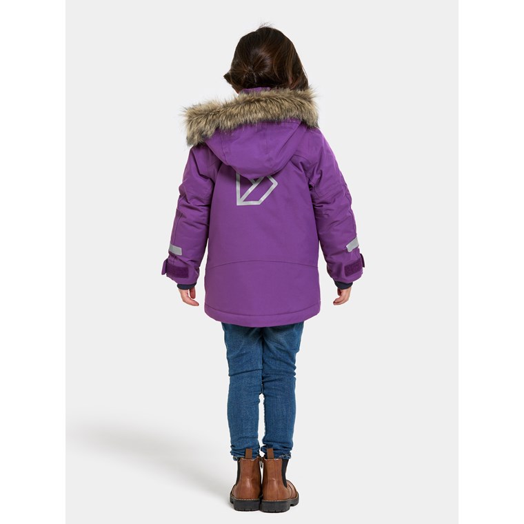 Didriksons Bjärven Kids Parka 3 Royal Purple