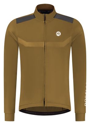 Maillot cycliste manches longues - Homme - Brun - Rogelli Mono
