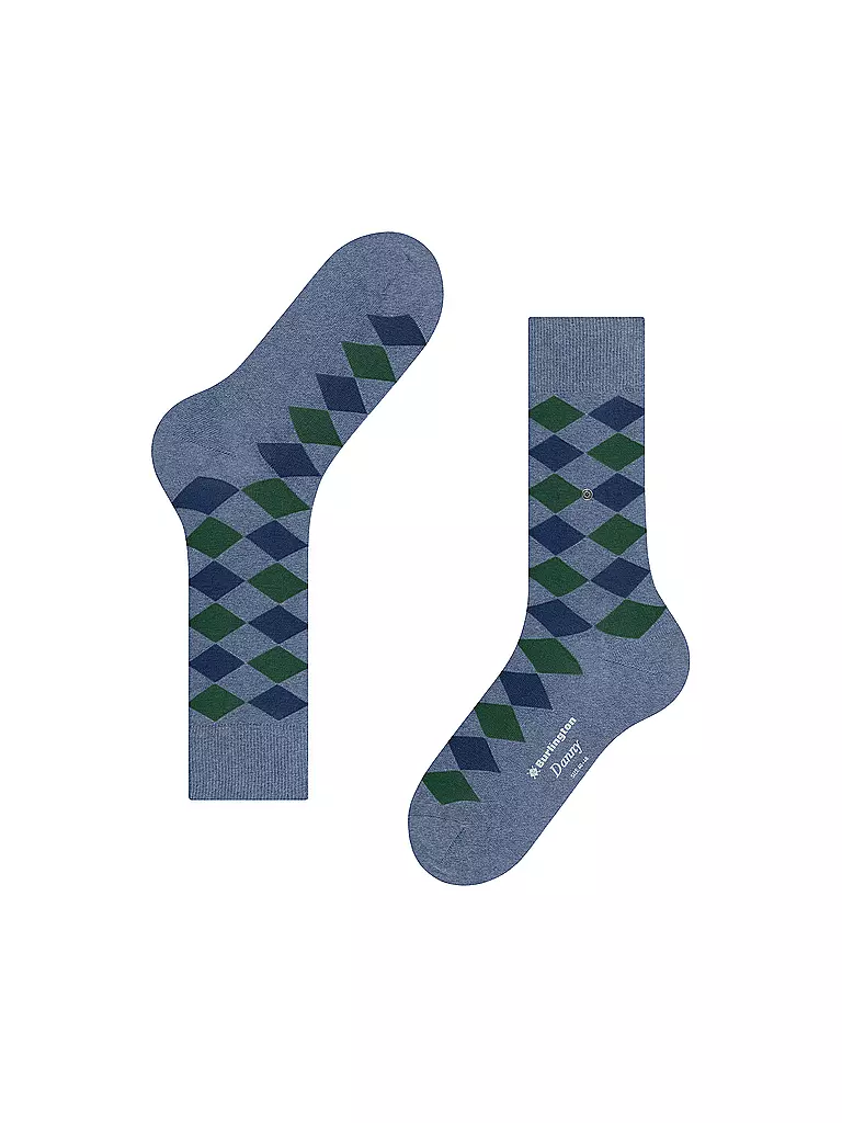 BURLINGTON Herren Socken DANNY 40-46 light jeans hellblau