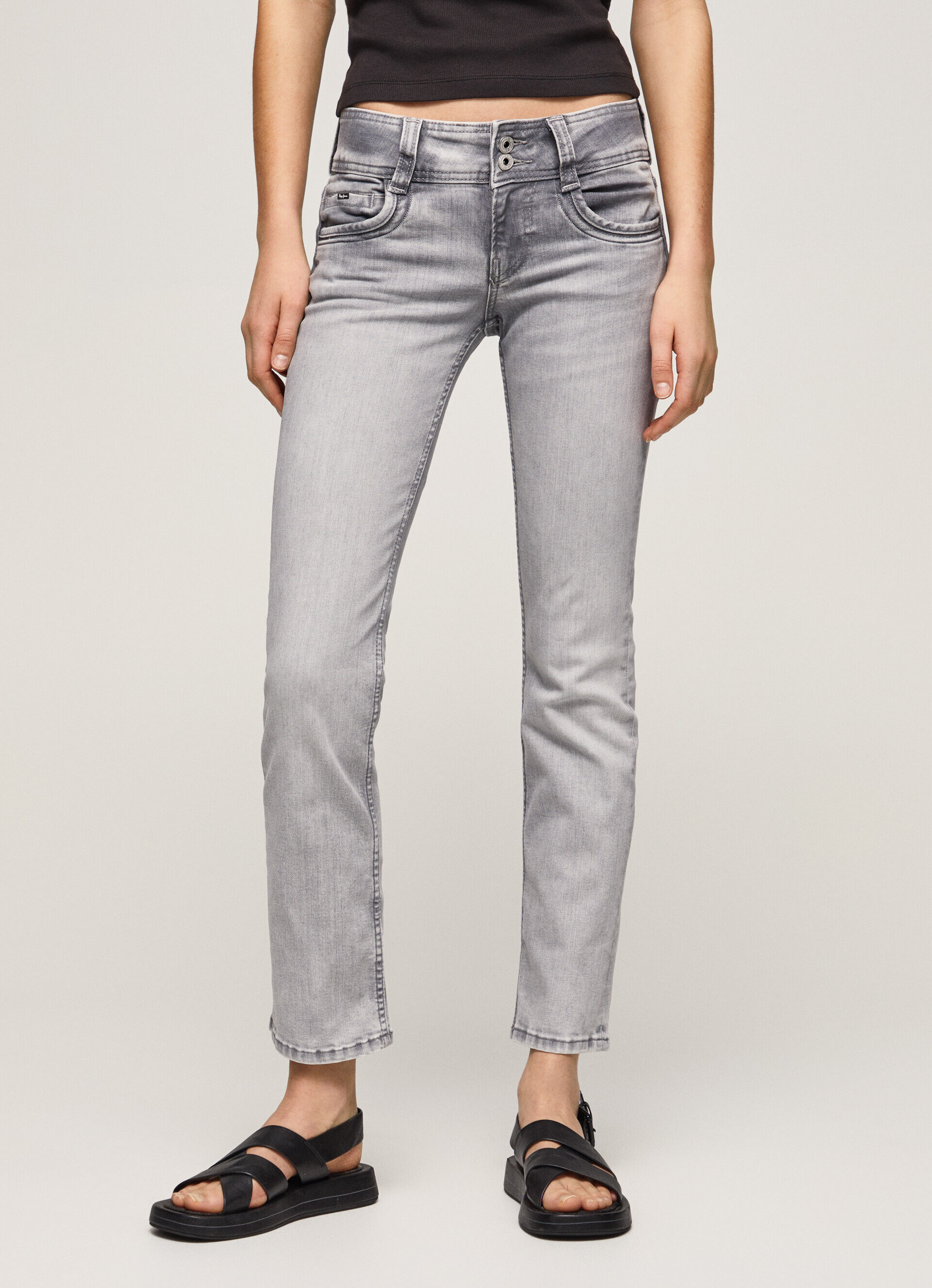 CALÇA JEANS GEN FIT REGULAR CINTURA MÉDIA - jeans