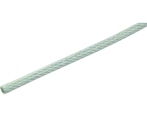 Pösamo staalkabel 1,5-3 mm, 10 m verzinkt en met kunststof bekleed staal, op rollen