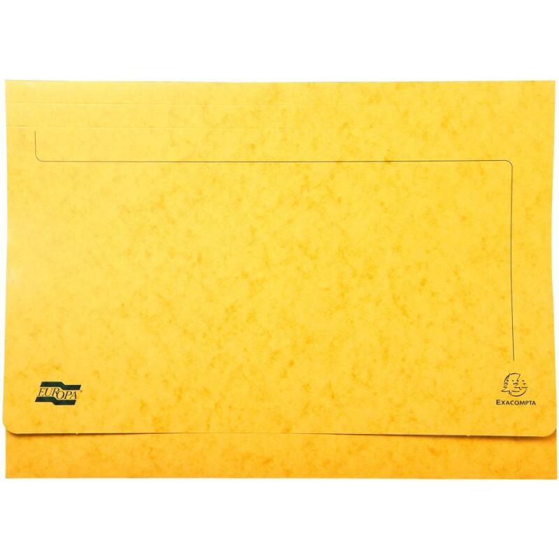 Chemises poche en carte lustrée 225g/m2- A3