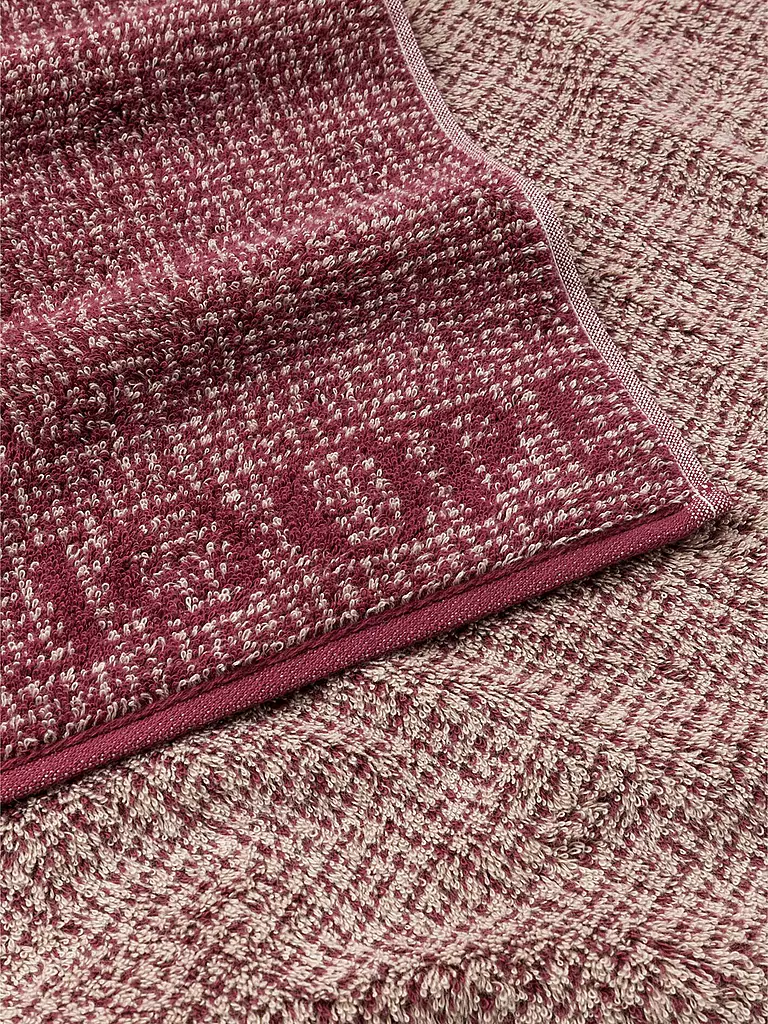 JOOP Duschtuch SELECT ALLOVER 80x150cm Rouge dunkelrot
