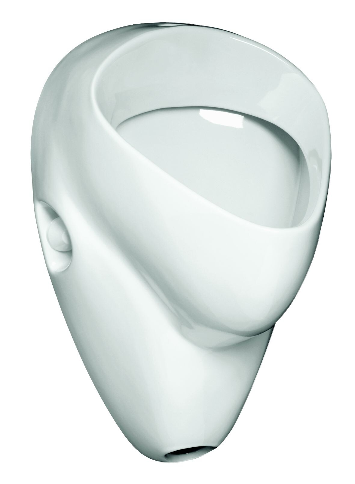 sanicomfort Base Urinal Zulauf oben weiß
