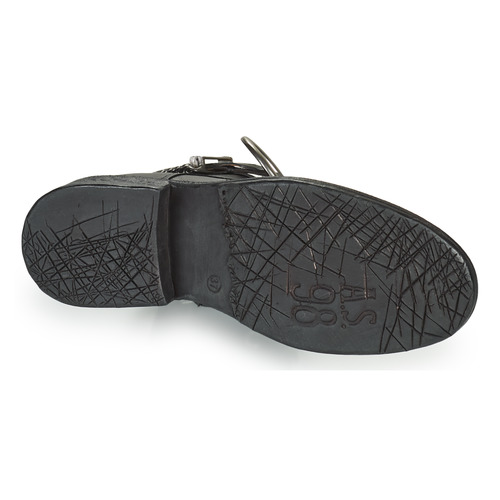 Airstep / A.S.98 - FLOWER BUCKLE - Noir