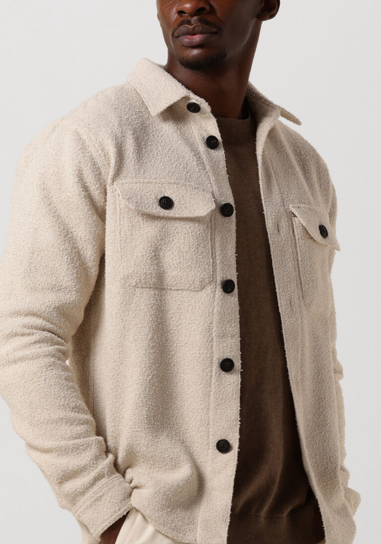 PROFUOMO beige profuomo overshirt overshirt boucle