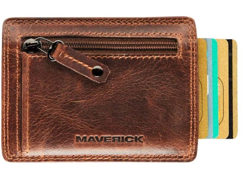 Maverick Portemonnaie Original Slim CardProtector Kreditkartenetui mit RFID Schutz