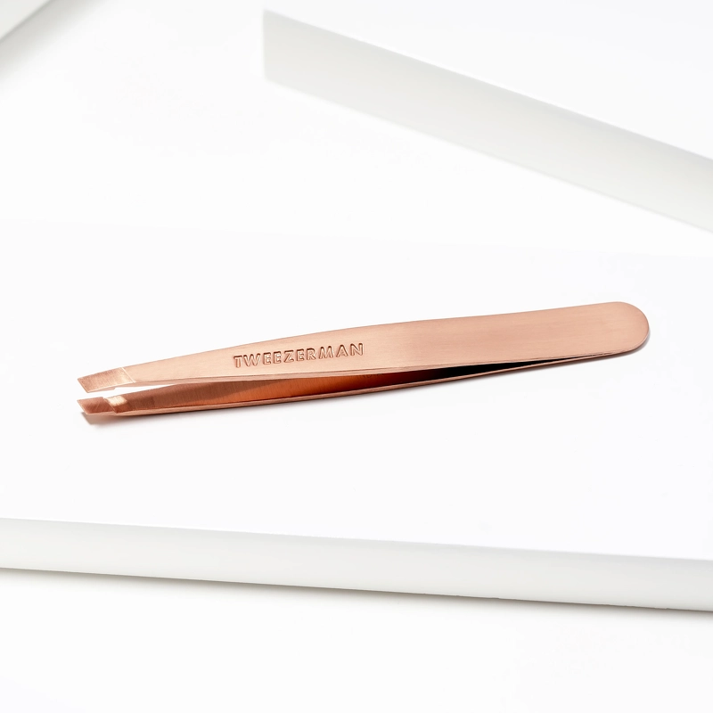 Tweezerman Slant Tweezer Rose Gold