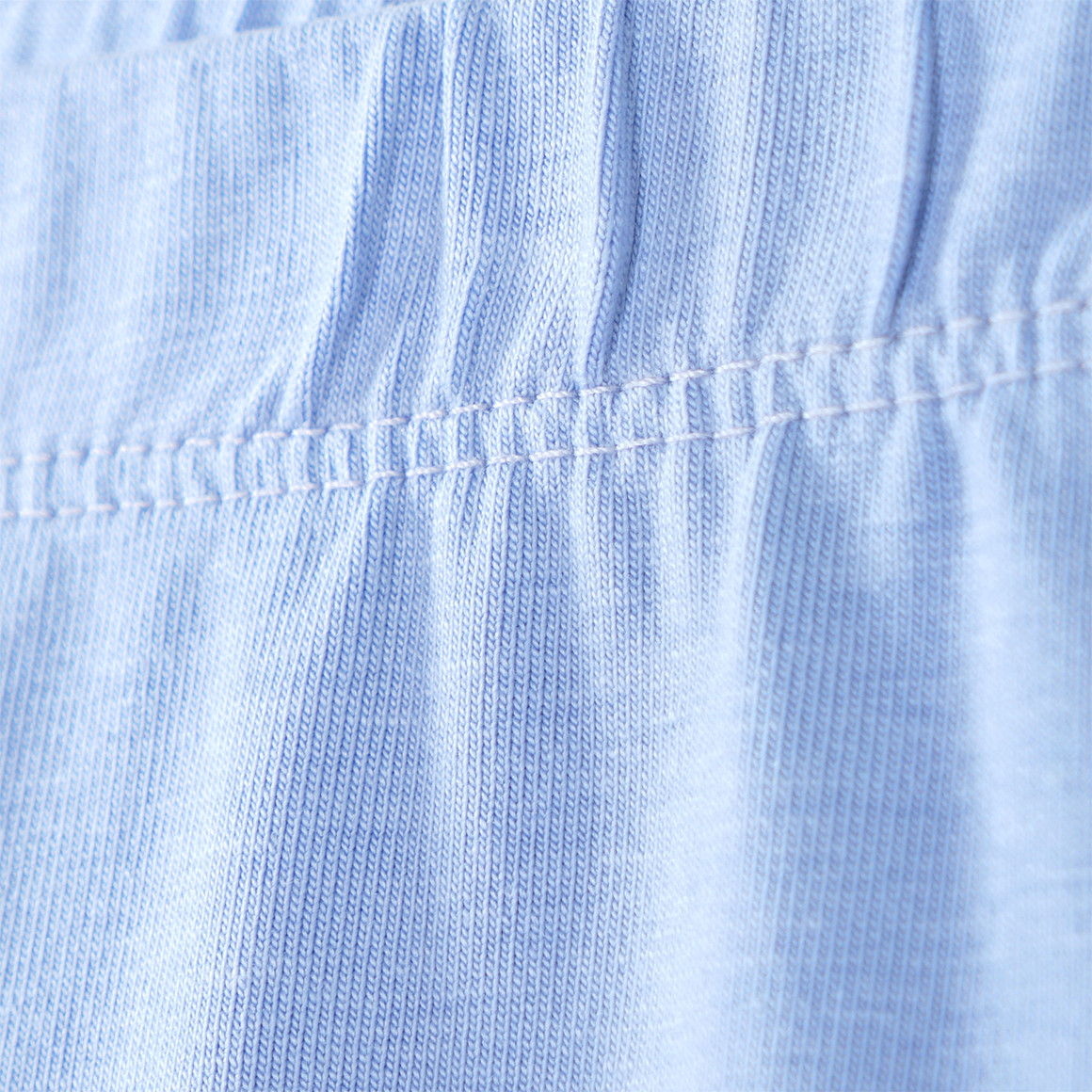 Famy 2 Mädchen Capri-Leggings im Basic-Look hellblau / dunkelblau
