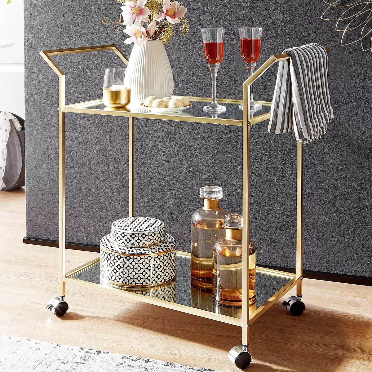 Servierwagen Sisteron Gold