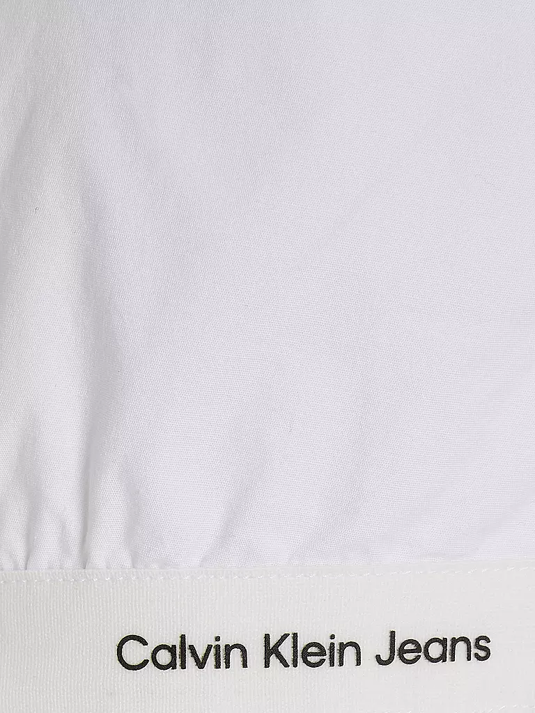CALVIN KLEIN JEANS Mädchen Minikleid  weiss