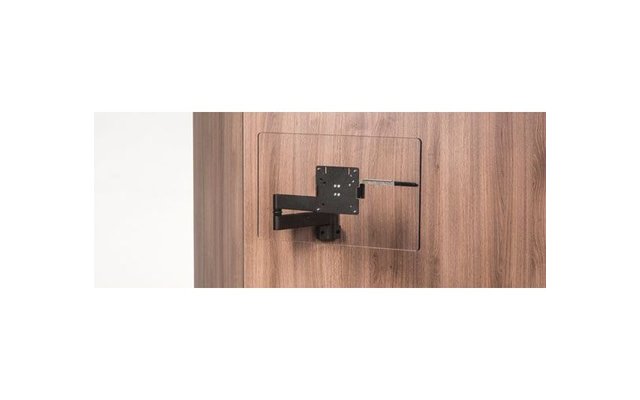Caratec Flex CFW304AS TV Wandhalter 3 Drehpunkte schwarz