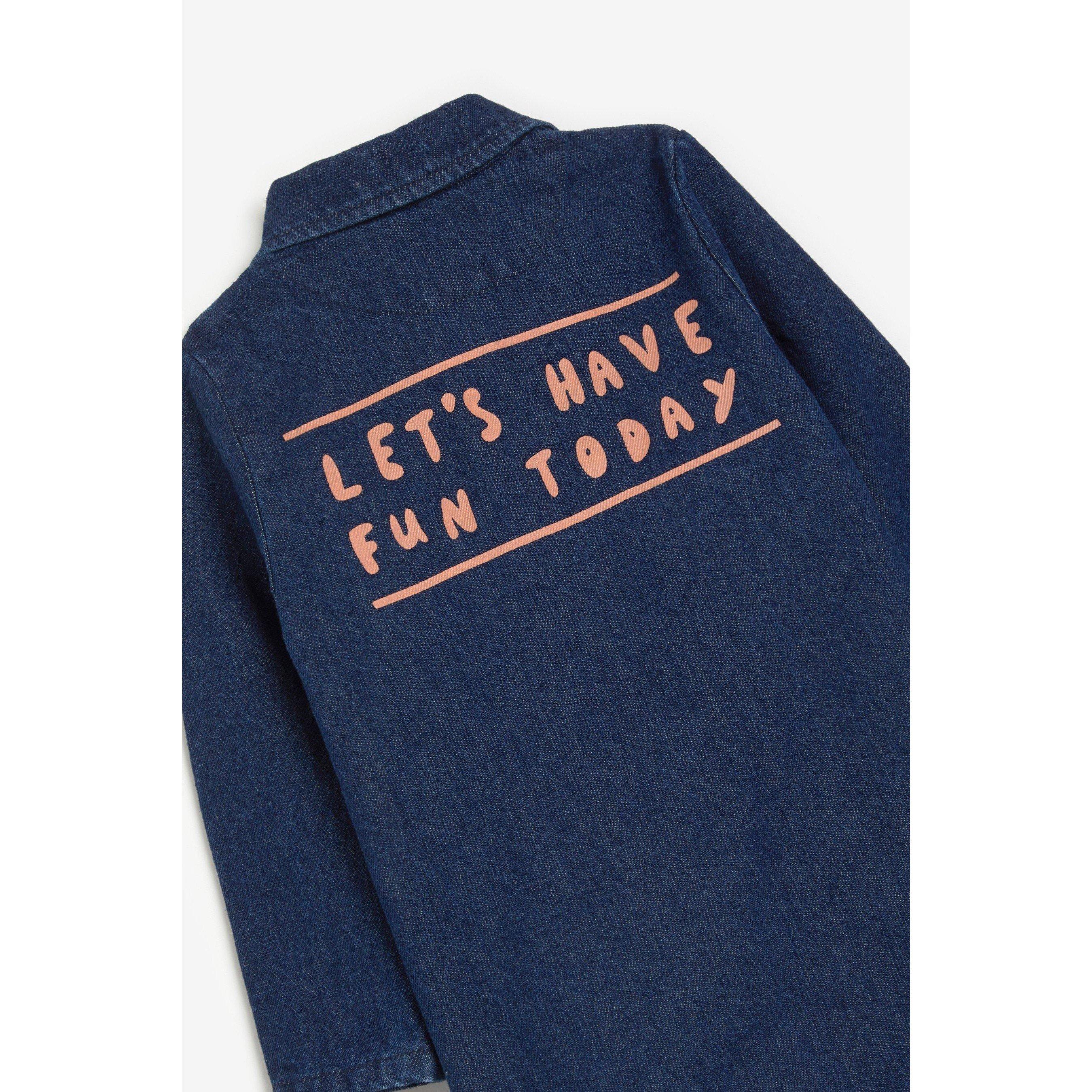 Hello World Studio Baby Boys Button Up Boiler Suit