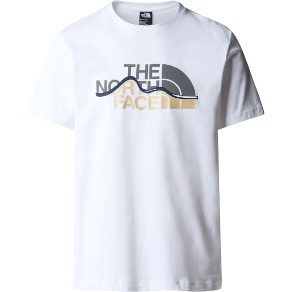 T-shirt THE NORTH FACE M S/S MOUNTAIN LINE TEE TNF WHITE