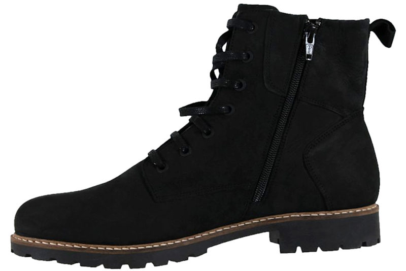 NEW FEET STØVLE I SORT NUBUCK