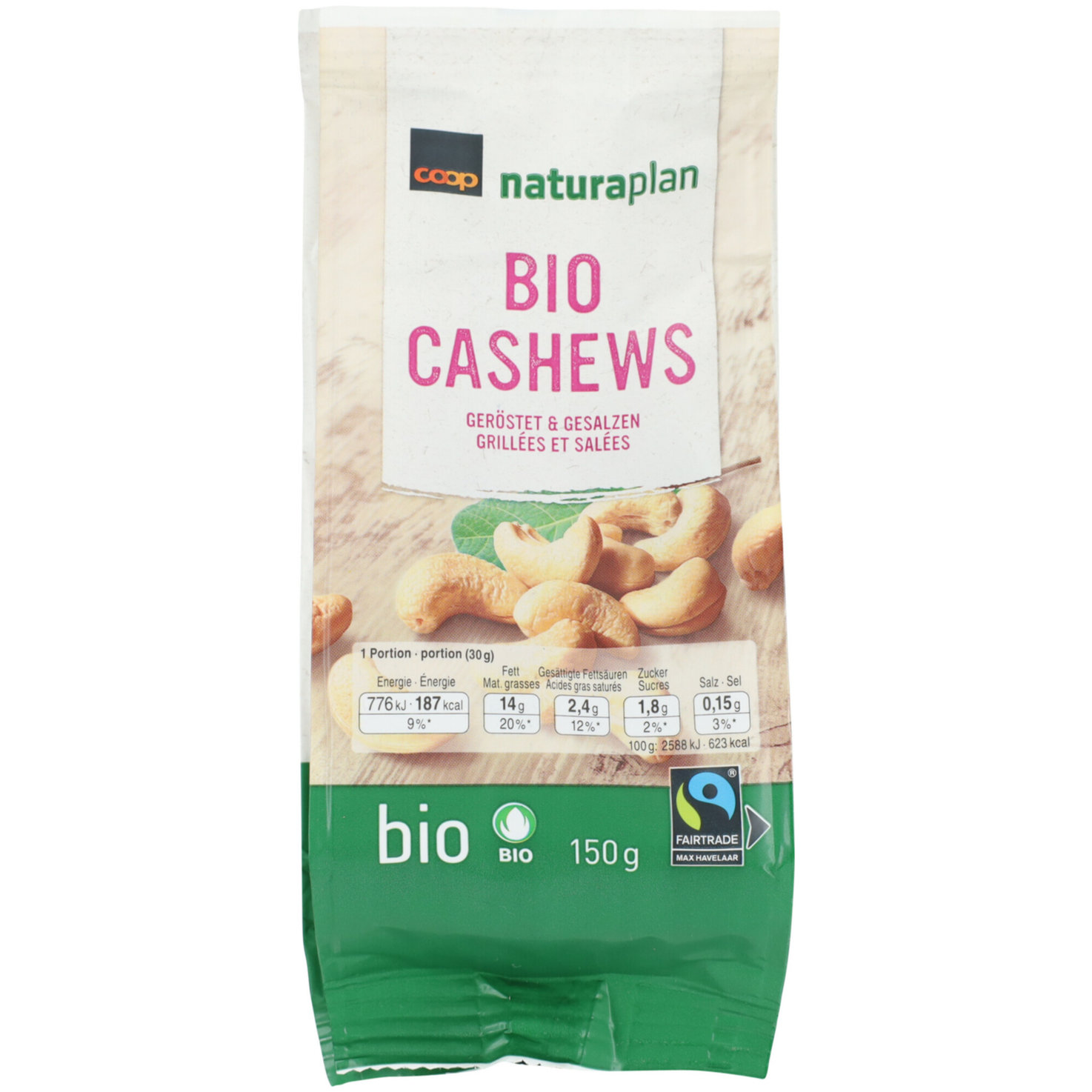 Naturaplan Bio Fairtrade Cashewnüsse gesalzen