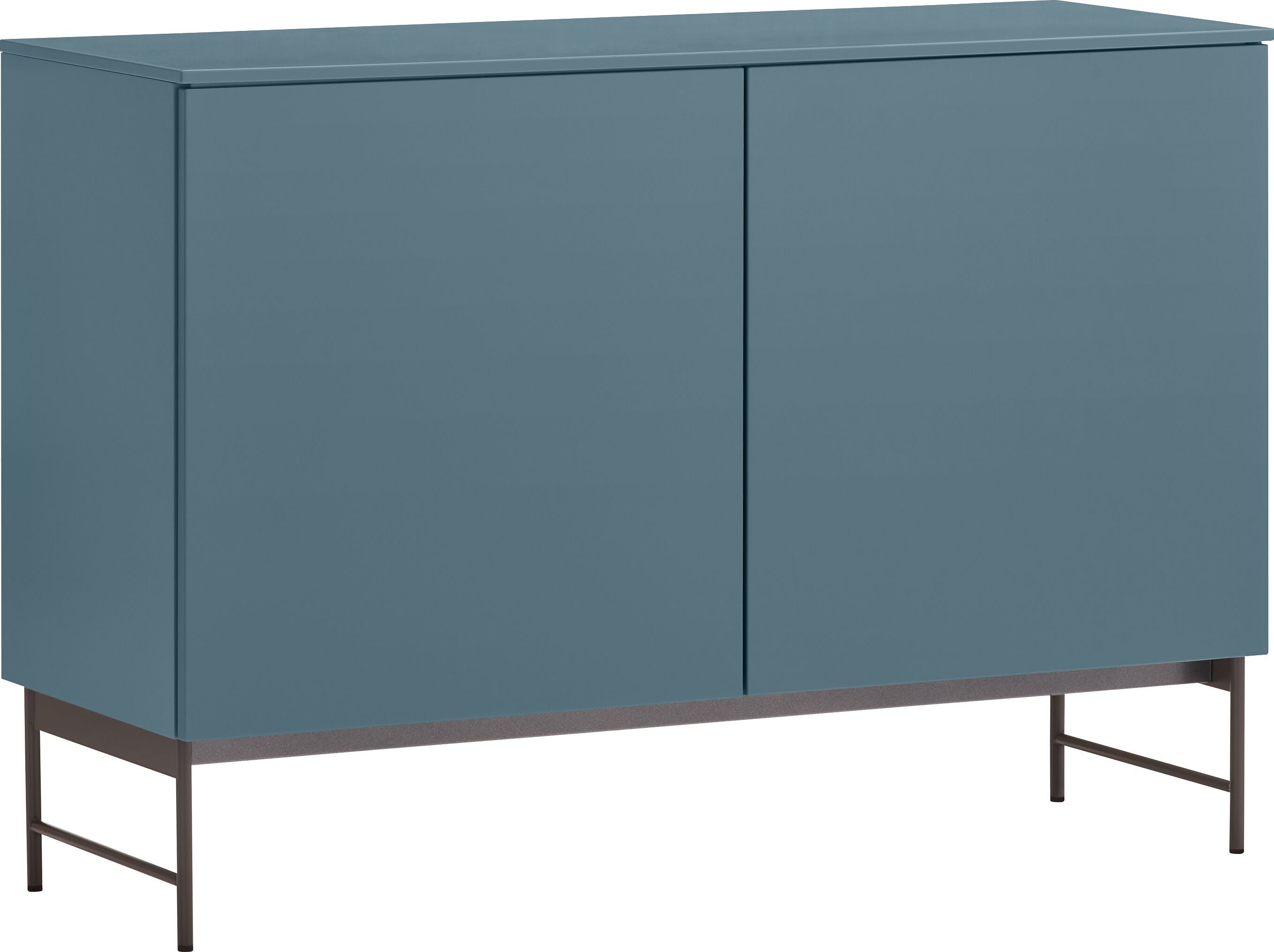 TILL Sideboard - Dunkelblau / B: 112.0 cm x T: 41.0 cm x H: 78.3 cm