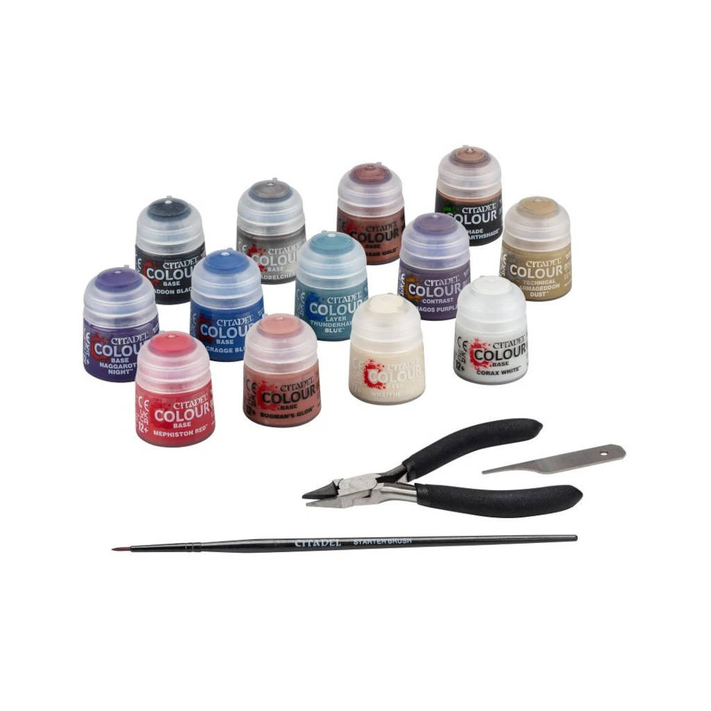 Warhammer 40K: Paints + Tools Set