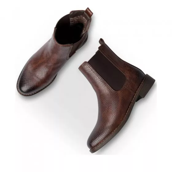 Bottines COGNAC MERRY SCOTT