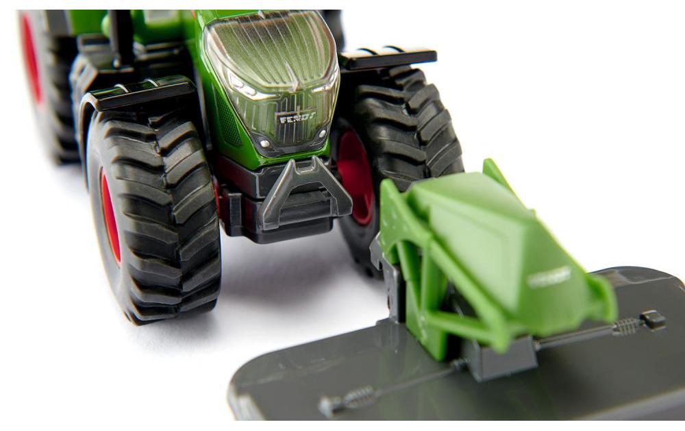 Traktor Fendt 942 Vario mit Mähwerk 1:50Siku Farmer Traktor Modell mit Frontmähwerk