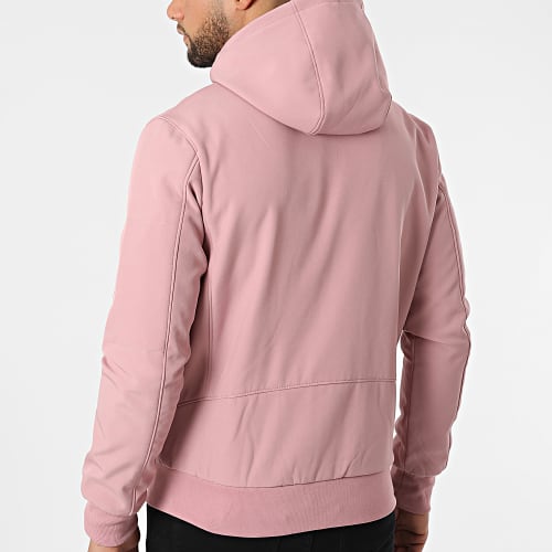 Veste Zippée A Capuche Rose