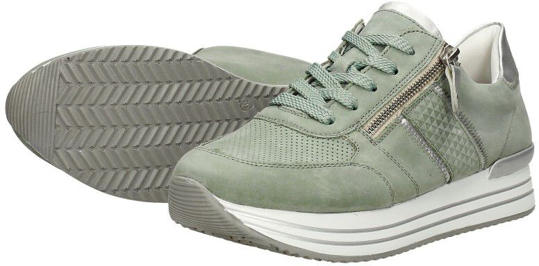 Remonte Veterschoenen Laag mint