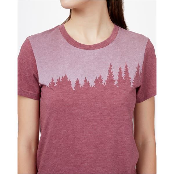 T-shirt TENTREE W JUNIPER SS TEE CRUSHED BERRY HEATHER