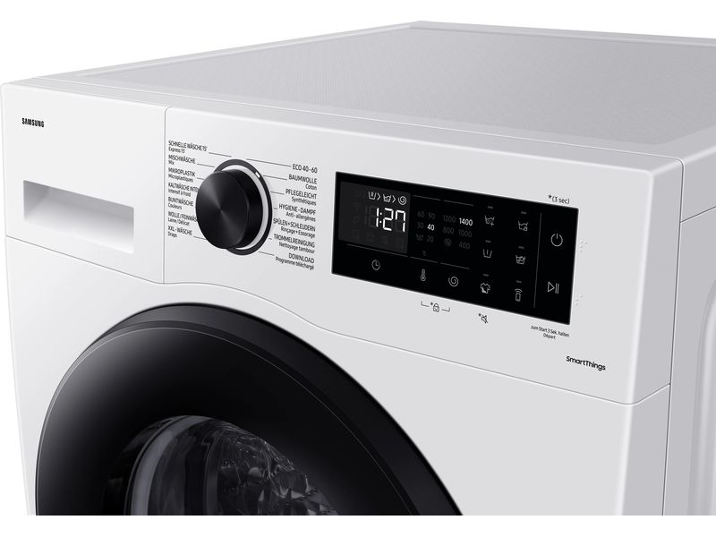 Samsung Waschmaschine WW80CGC04AAEWS Links Frontloader mit 8 kg Ladekapazität