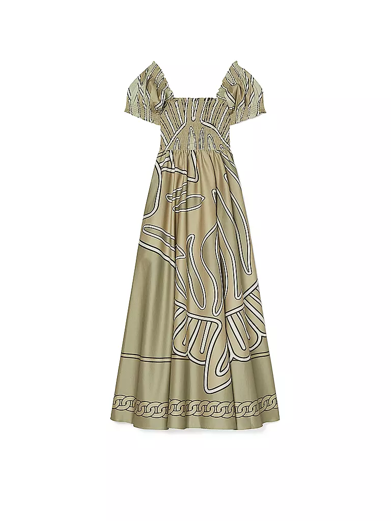 TORY BURCH Midikleid olive