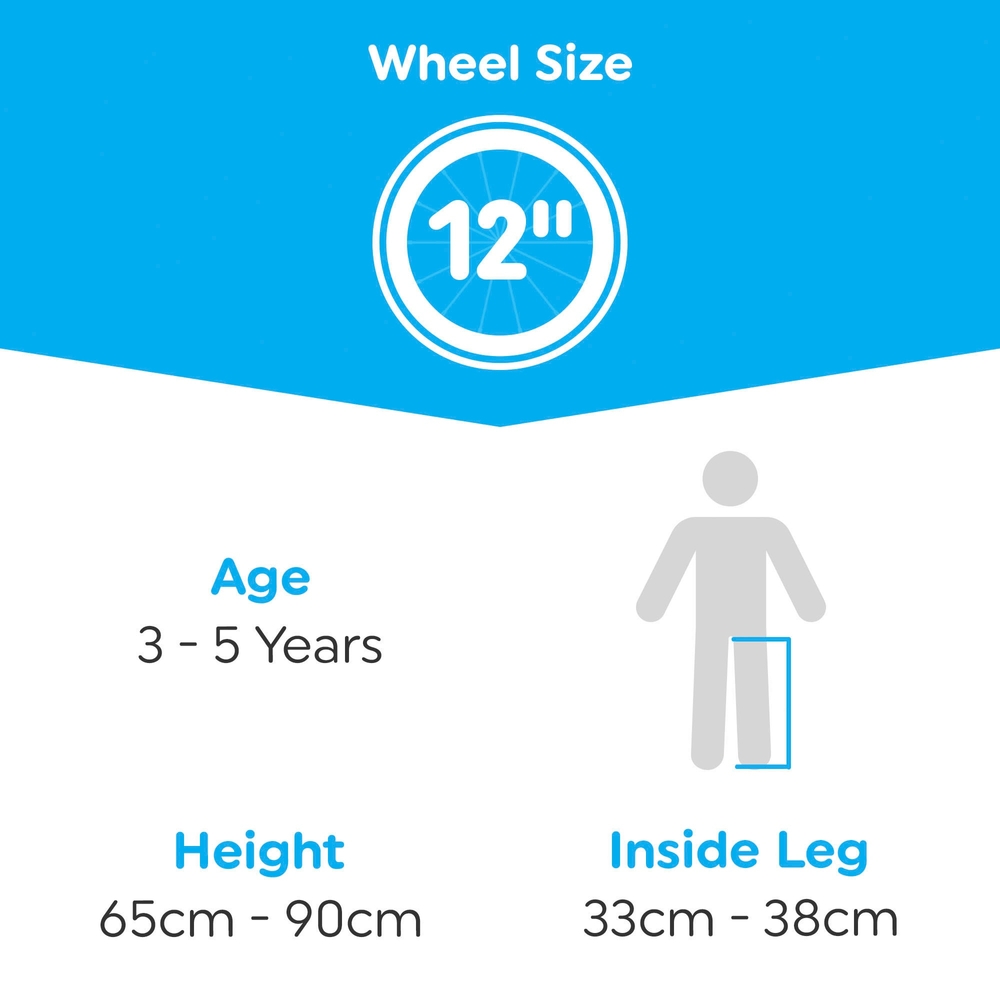 12-Zoll-Welpenfahrrad