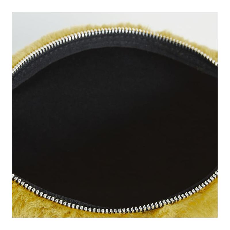 Sac bandoulière 30 cm en fausse fourrure Foxie