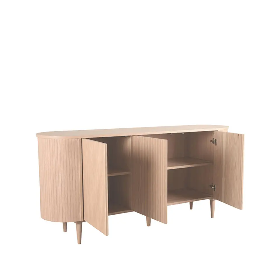 Label 51 Dressoir Niko Naturel Eikenhout 180x47x85cm