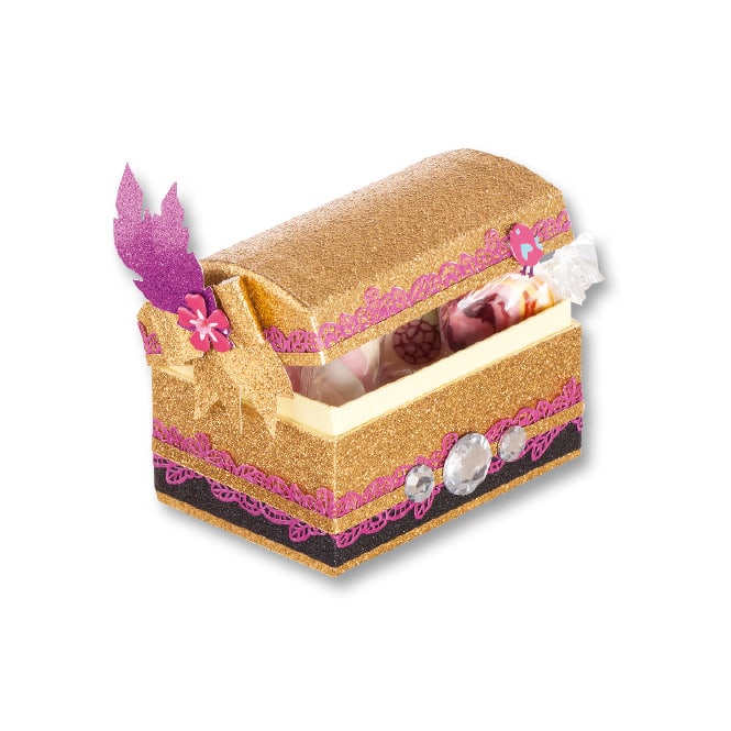 Glitterpapier - 10 Blatt