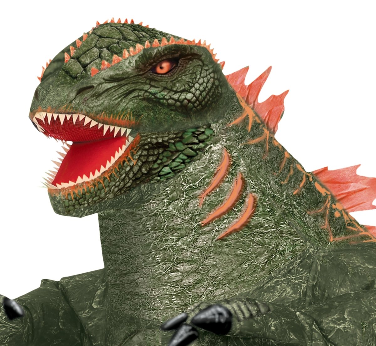 Dinosaurus Pak Groen Opblaasbaar