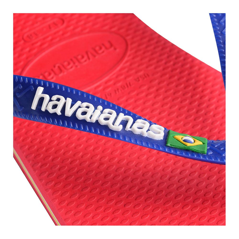 Havaianas BRASIL LOGO - Tongs ruby red/ruby red