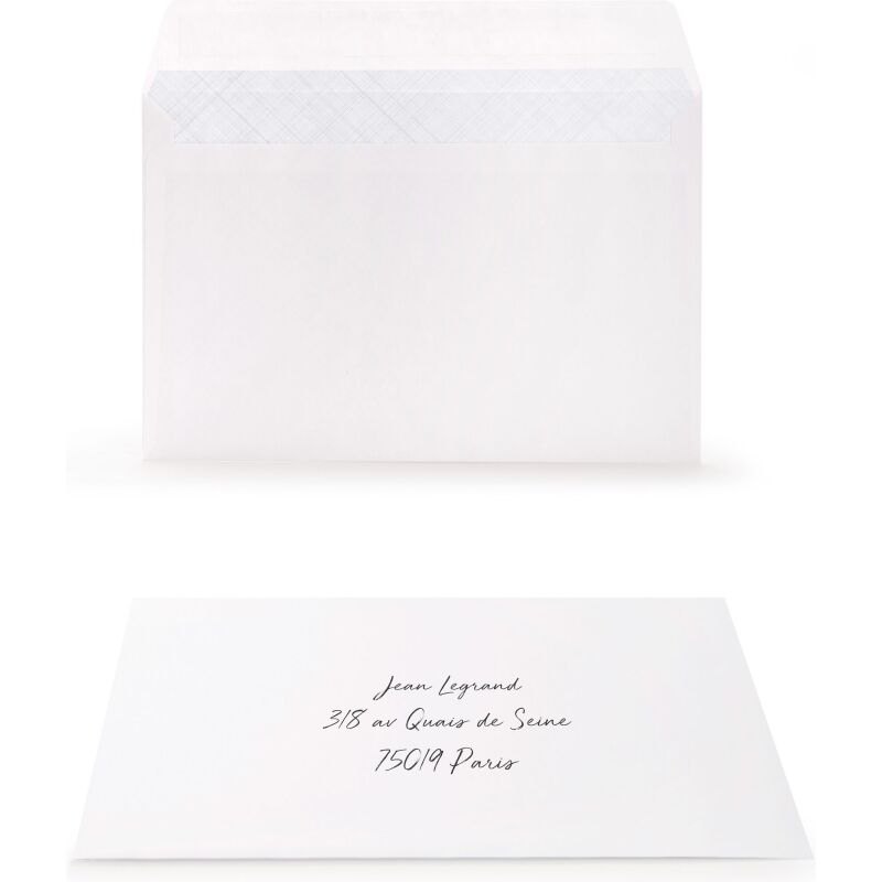 EnveloPPe Sans Marque 162X229 90G Auto Adhesive
