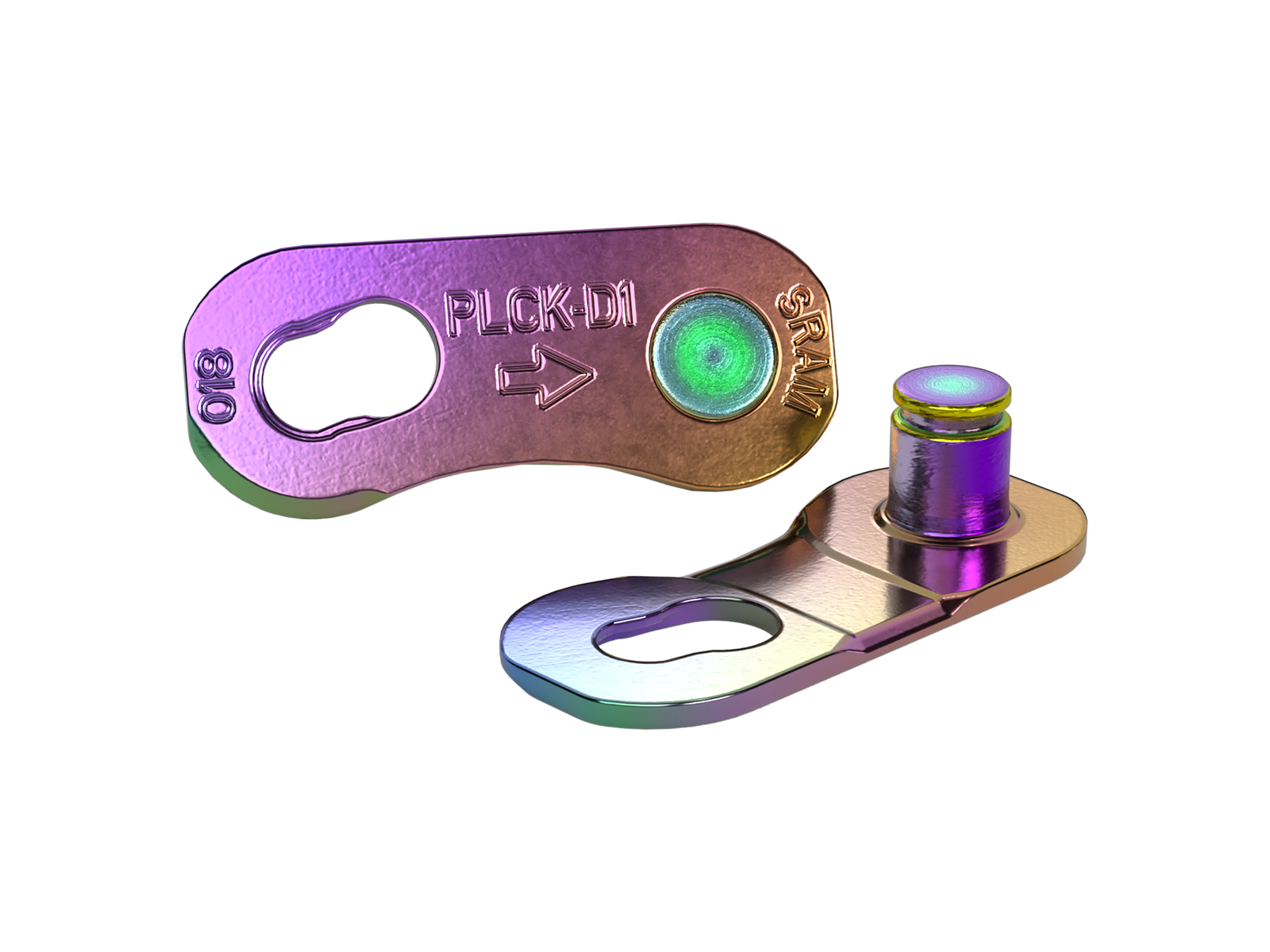 SRAM PowerLock Flattop 12 Speed samleled Rainbow
