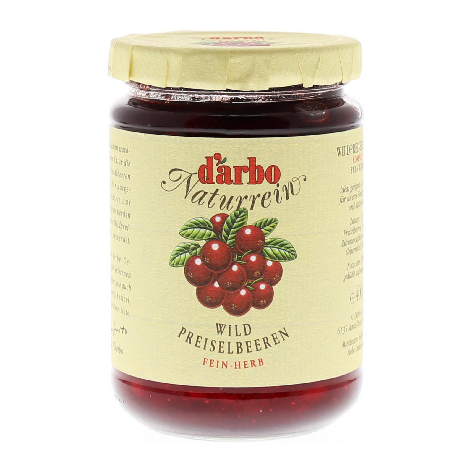 Darbo Preiselbeer Kompott
