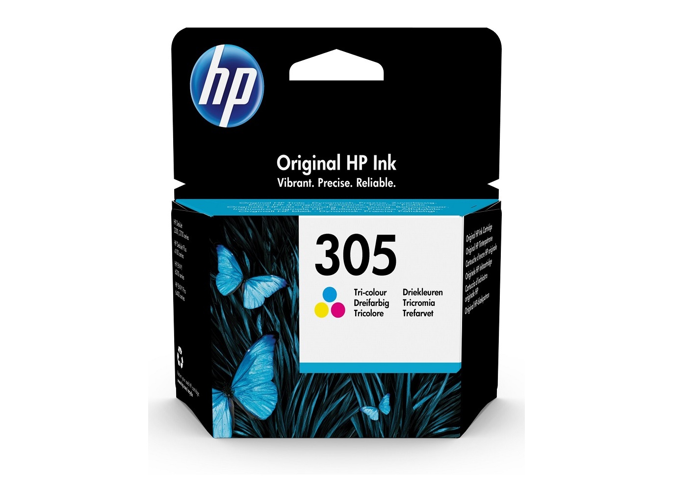TINTEIRO ORIGINAL HP 305 TRI-COLOR 3YM60AE
