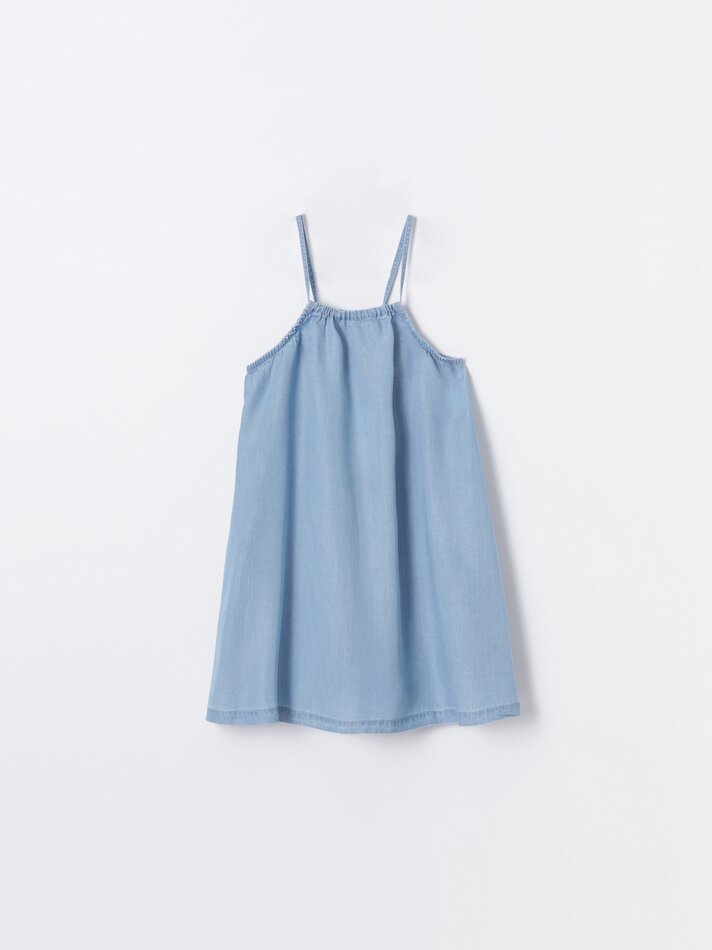 Vestido jeans leve - Índigo
